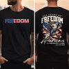 250 Years America Of Freedom Back & Front Dark Shirt TH10 169339