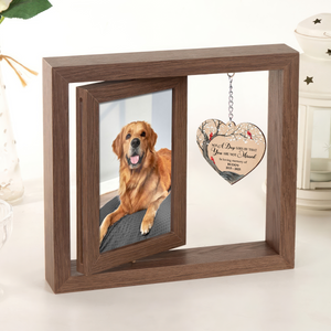 I'm Always With You Dog Memorial Rotating Wooden Picture Frame TH10 894199