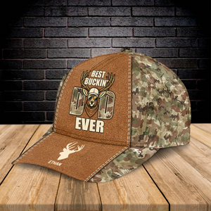 Personalized Name Deer Hunting Dad - Hunter Military Classic Cap For Father's Day CH07 895816