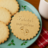 Personalized Name Baby Shower With Baby Feet Party Cookie Stamp LM32 897433