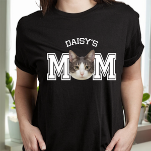 Custom Photo Cat Dad Cat Mom Dark Shirt For Cat Lovers HA75 897234