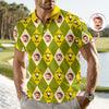 Custom Photo Golf Dad Polo Gift For Golfer HO82 901100