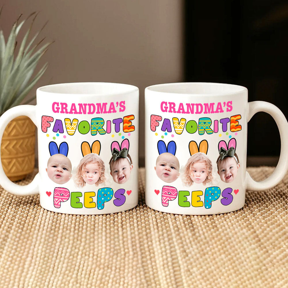 Custom Photo Favorite Peep For Easter Day Mug TH10 892437