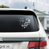Personalized Forever In Our Hearts Car Window Decal Sticker Gift For Dog Cat Lovers CH07 910258