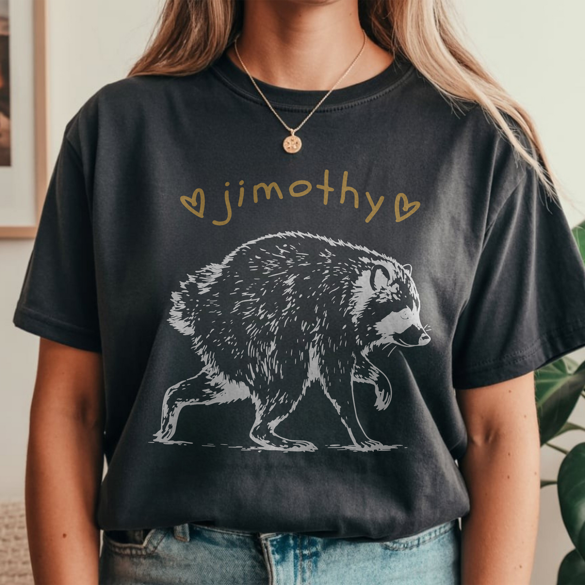Custom Name Jimothy Raccoon Comfort Shirt, Famous Seattle Raccoon Shirt Funny Animal Gift LM32 669653