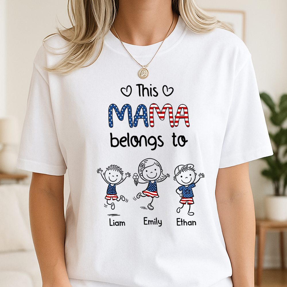Personalized This Grandpa Belongs To Us Personalized Bright Shirt HA75 920560