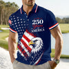 250th Anniversary of USA Polo Shirt 250 Years of Freedom Polo Shirt CH07 911806