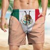 Custom Funny Flag Swim Beach Short, Personalized Summer Vacation And Travel Gifts For Men HO82 903086