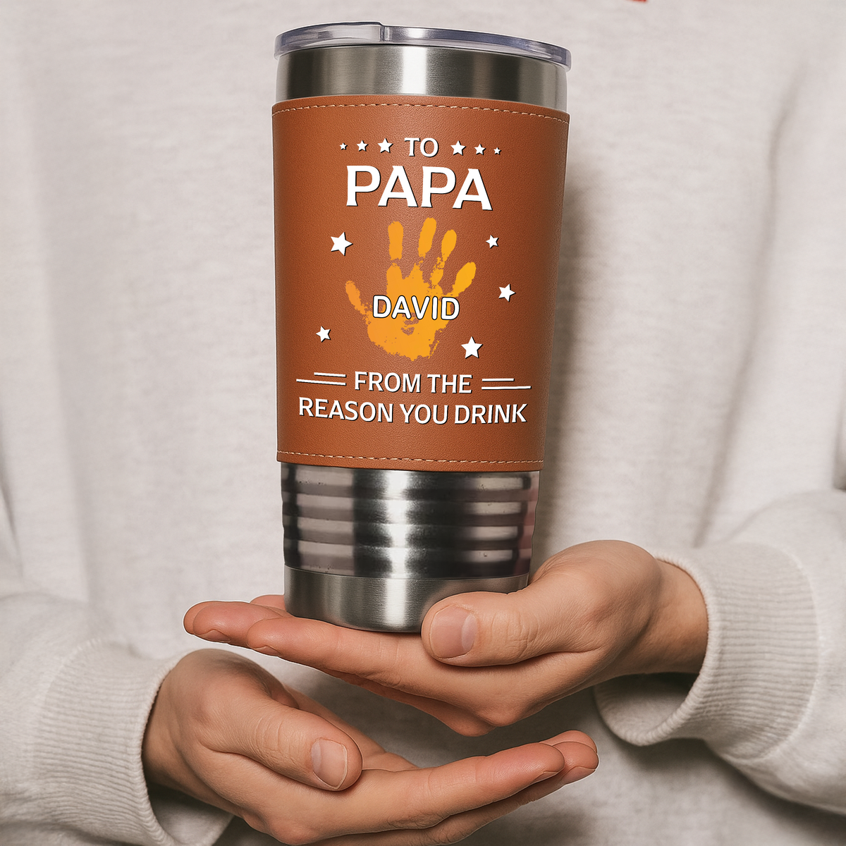 Personalized To Dad From The Reasons You Family Tumbler Gift For Dad HO82 894116
