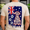 Personalized Happy Father's Day To Best Dog Dad Australia Flag Comfort Back Shirt TH10 170215