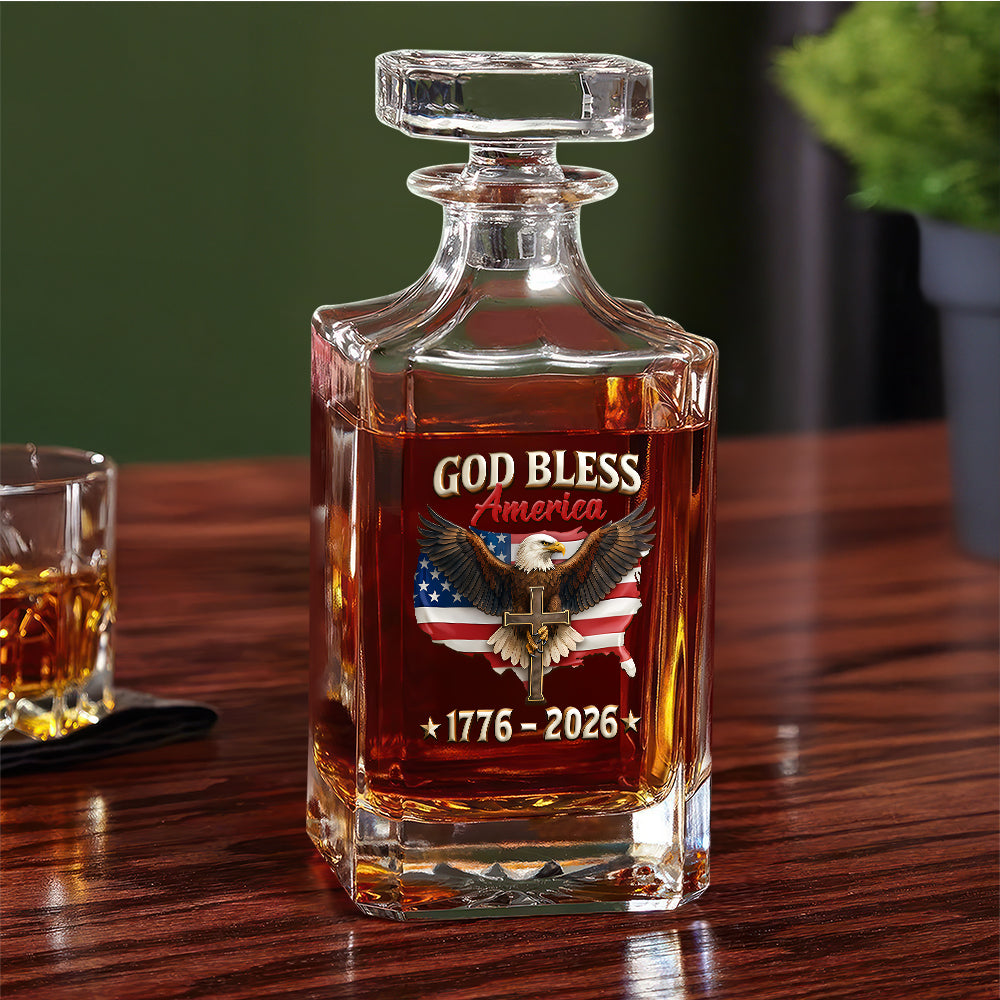 God Bless America 250 Years 1776 - 2026 Decanter TH10 898529