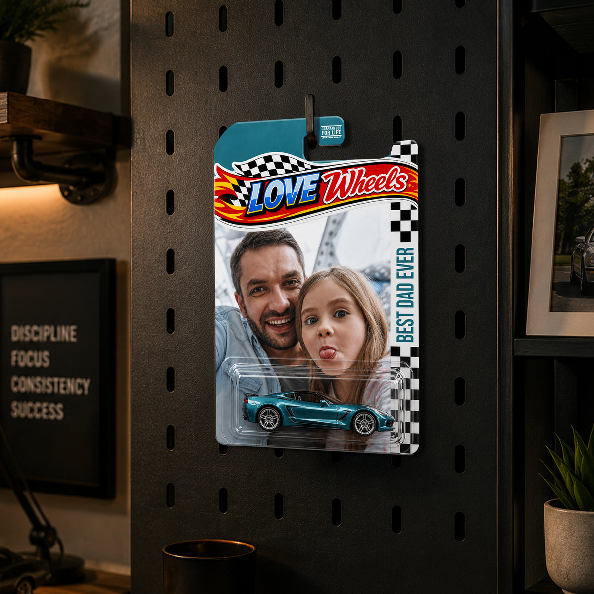Custom Photo You’re Wheelie Cool Dad Wheels Packaging - Diecast Car Keepsake for Father’s Day LM32 669129
