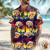 Custom Face Photo Aloha Hawaiian Shirt Vacation Beach Gift CH07 911454