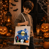 Personalized Name Halloween Ghost Trick or Treat Candy Tote Bag HO82 903112