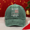 America’s 250th Anniversary United States Semiquincentennial Washed Denim Baseball Cap HO82 900344