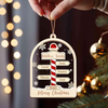 Custom Family Name Xmas Wood And Acrylic Ornament CH07 896936