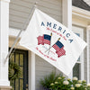 America The Land Of The Free House Flag TH10 170227