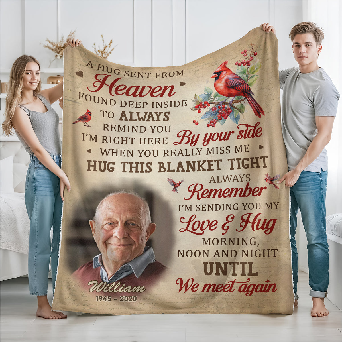 Custom Photo The Spirit Lives On Forever Blanket LM32 893989