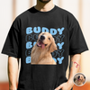Custom Dog Photo Comfort Shirt, Personalized Gift for Dog Lovers CH07 180018