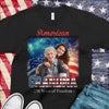 Custom Photo Dad Myth Legend USA 250th Anniversary Dark Shirt HO82 902126