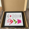 Personalized Happy Mother’s Day Handprint Flower Keepsake Picture Frame HO82 901594