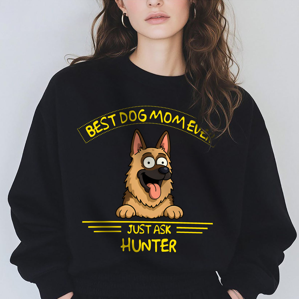 Best Dog Dad/Mom Ever Dark Shirt Personalized Gift For Dog Lovers HO82 893722