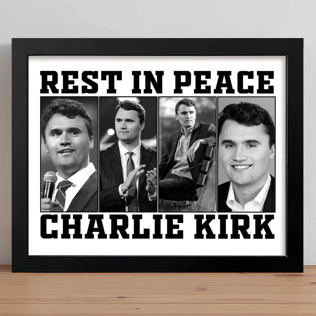 Rest In Peace For Charlie Kirk Memorial Picture Frame HO82 65738