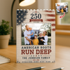 Custom Photo US 250th Anniversary 1776-2026 - Patriotic Gift for Family TH10 170003