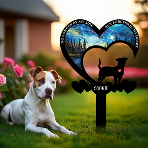 Personalized You Were My Favorite Hello & My Hardest Goodbye Dog Loss Garden Stake LM32 893853