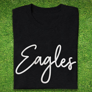 Custom Name Mascot Team Game Day Puff Print Shirt For Sport Players LM32 895637