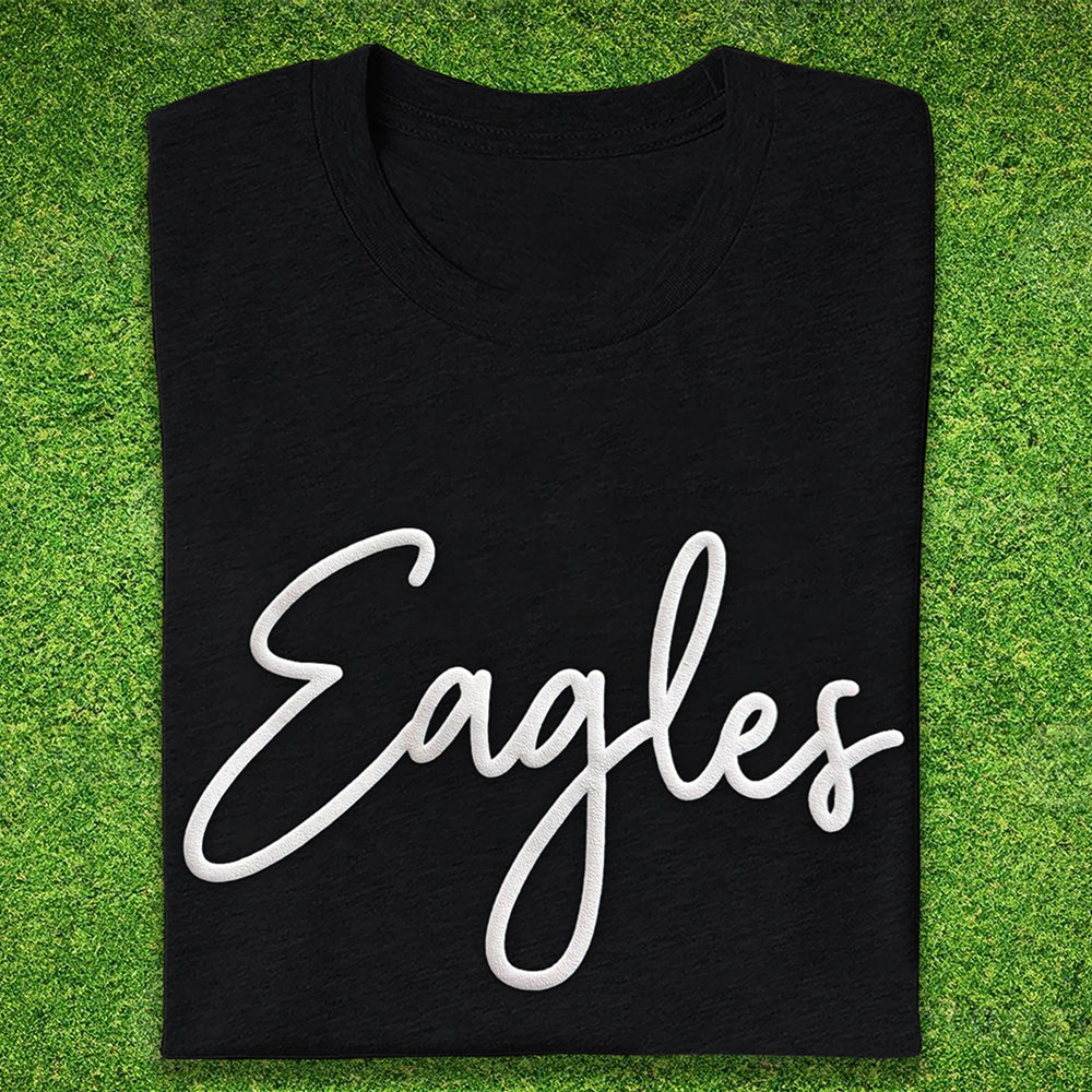 Custom Name Mascot Team Game Day Puff Print Shirt For Sport Players LM32 895637