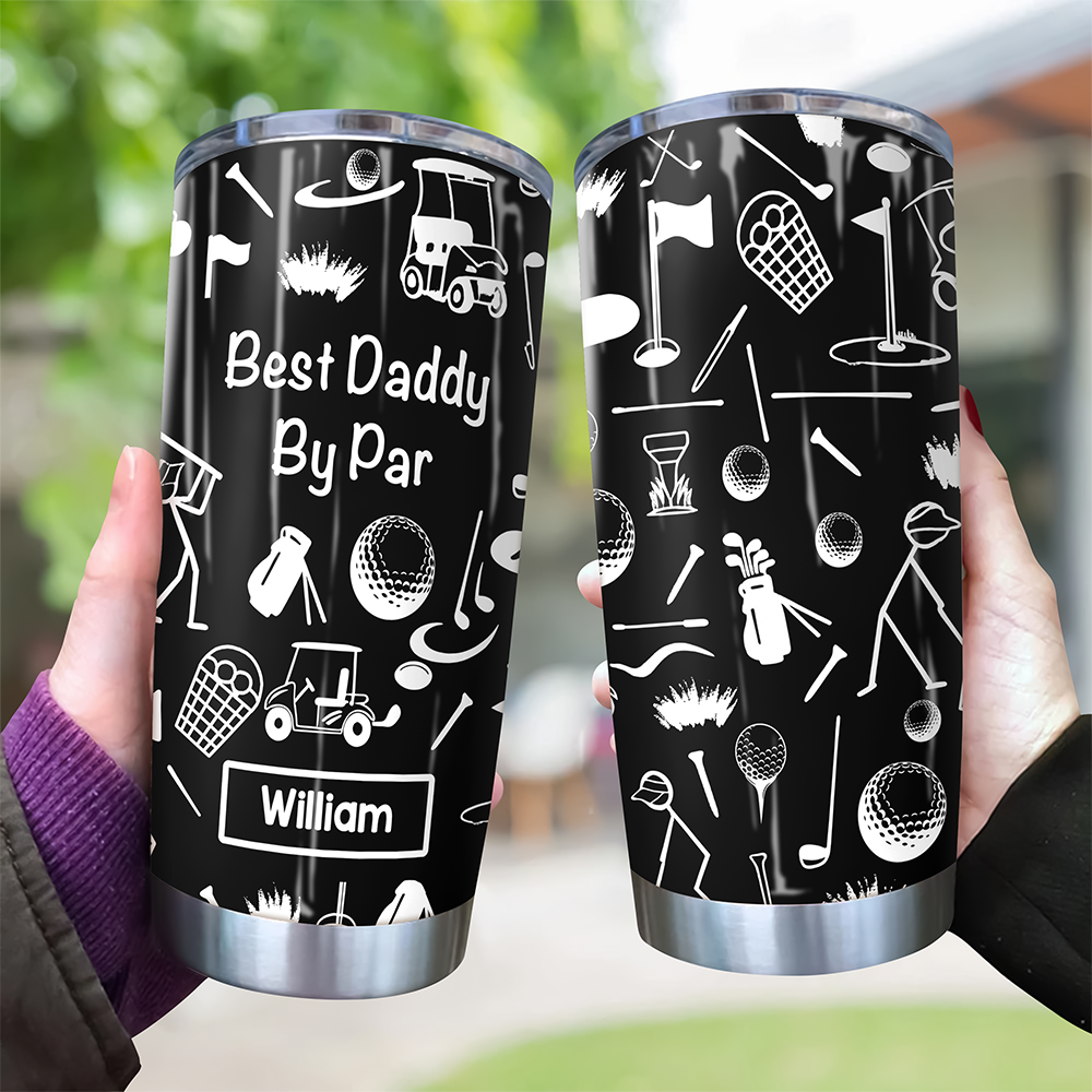 Personalized Golf Doodle Tumbler Gift For Golf Lovers HO82 900838
