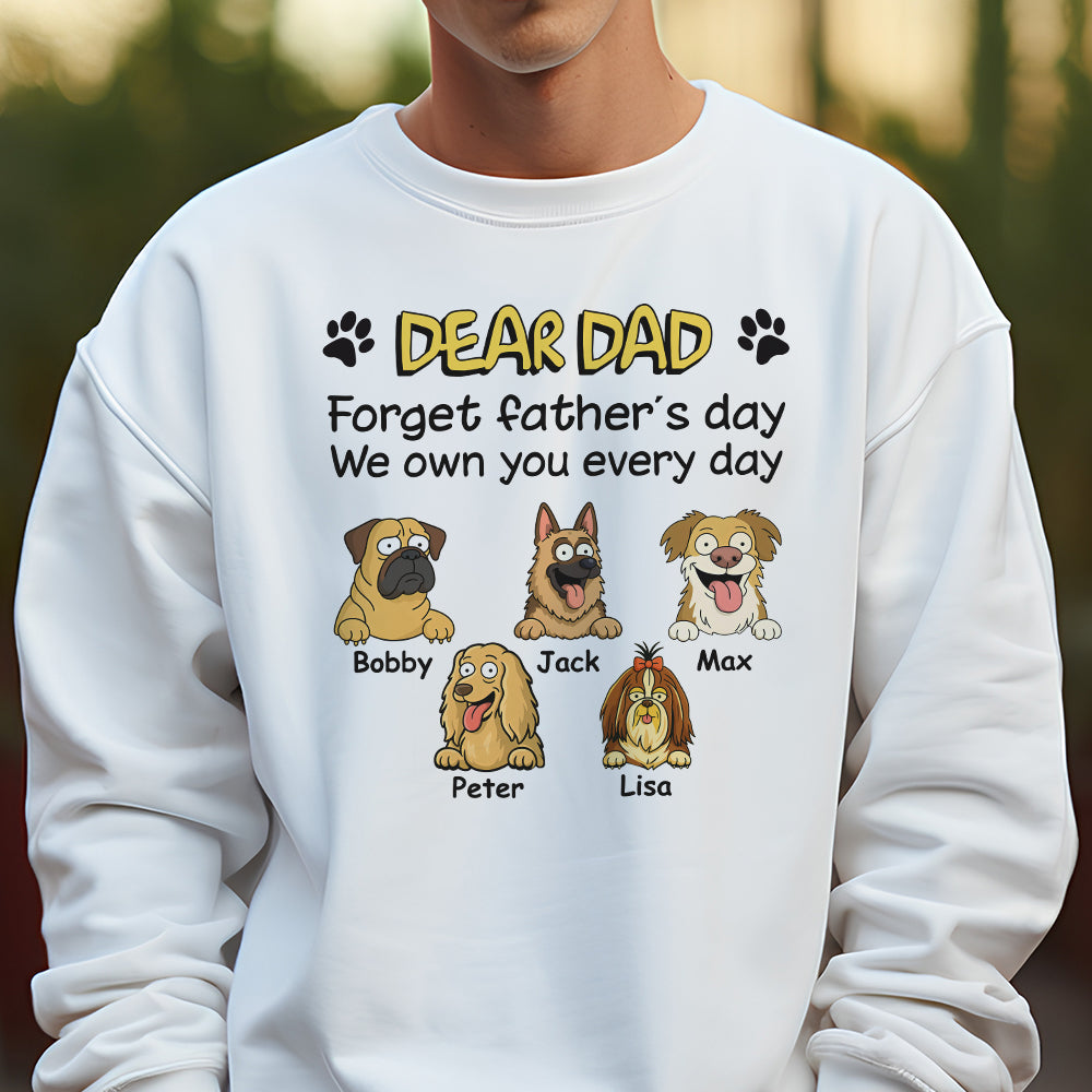 Personalized Forget Mother's Day We Own You Bright Shirt For Dog Lovers LM32 893385