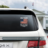 250th Anniversary USA Flag Patriotic 4th of July We The People 1776 Car Window Decal Sticker CH07 910110