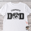 Custom Photo Dog Cat Dad White Shirt - Father’s Day Gift for Dog & Cat Lovers HA75 921418