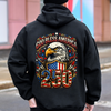 Patriotic God Bless America Dark Shirt 250th Anniversary of America Back Shirt CH07 910966