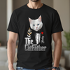 Custom Photo The Catfather Gentlemen Cat Shirt Personalized Gift For Dad HO82 893846