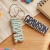 Custom Name Keychain Diaper Bag Tag, Label Bag Charm Kids Keychain LM32 669539
