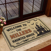 Custom Family Name Haunted House Doormat Halloween Porch Decoration Gift LM32 669577