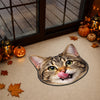 Custom Funny Face Dog Cat Doormat Custom Shape CH07 180204