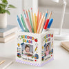 Custom Kid Photo Personalized Brick Pencil Pot Back to School Gifts HA75 921710