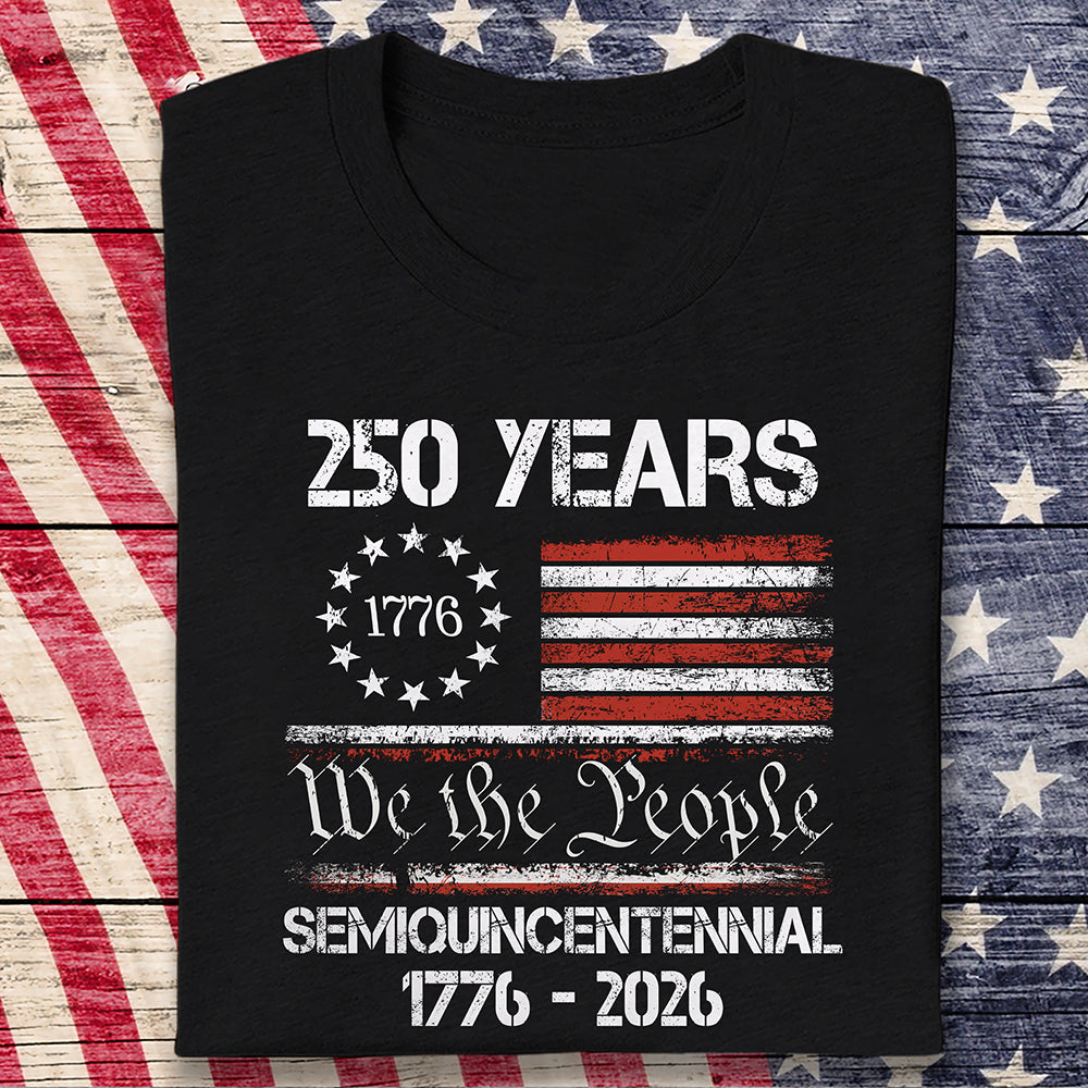 America’s 250th Anniversary United States Semiquincentennial Dark Shirt HO82 900338