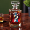 250 Years USA Bruh 250th Birthday 1776-2026 Eagle Flag Decanter HA75 897326