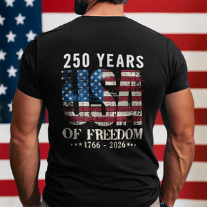 250 Years USA Of Freedom Backside Shirt TH10 896301