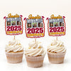Custom Photo Graduation Favors Senior Night Cupcake Toppers HO82 893586