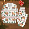 Christmas Is Coming Aztec Pattern - Custom Dog Face Photo Pajamas Christmas Gift For Dog Lovers CH07 896134