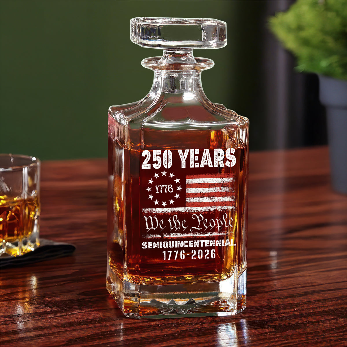 Celebrate Our America 250th Anniversary United States Semiquincentennial Decanter HA75 897412