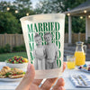 Custom Couple Photo Married Engaged Vintage Cups, Personalized Anniversary Keepsake TH10 170571