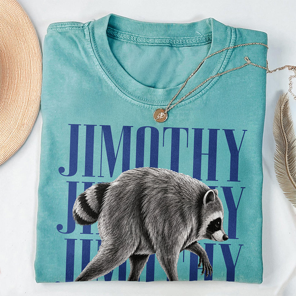 Jimothy Raccoon Vintage Comfort Shirt, Funny Viral Jimothy Seattle Feral Legend Shirt CH07 180254