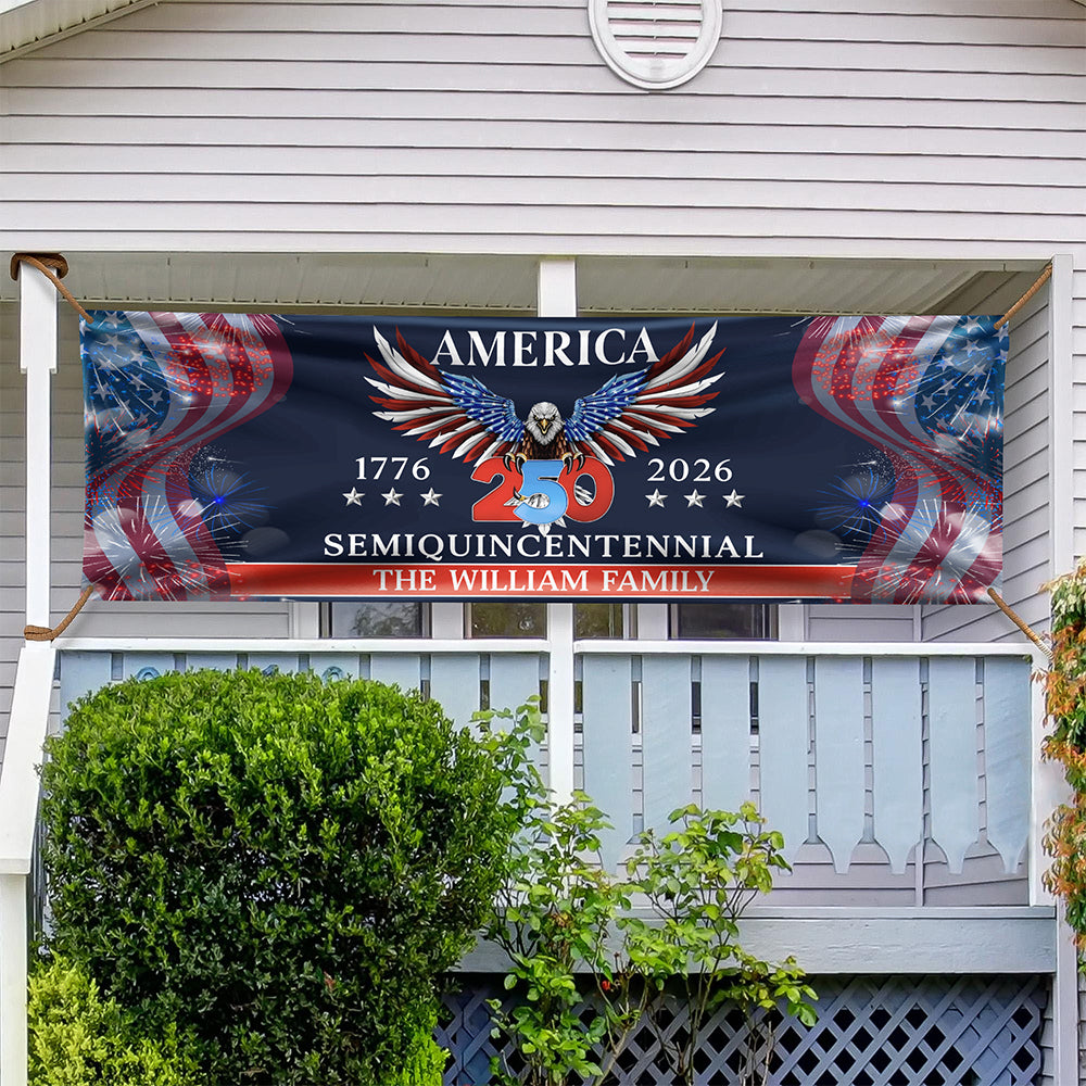 250 Years America Semiquincentennial Banner America 250th Anniversary Gift CH07 899682